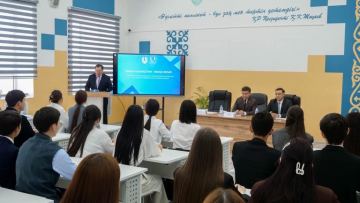 Adam quqyqtary jónindegi ýákil Qorqyt ata atyndaǵy Qyzylorda ýniversitetinde dáris oqydy
