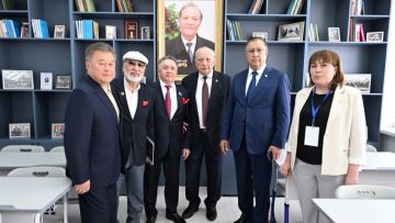 ۇلاعاتتى ۇستازعا قۇرمەت: حابيبوللا وسپانوۆ اتىنداعى زال مەن اۋديتورييا اشىلدى