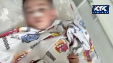 Astana mańyndaǵy báige kezinde 3 jasar bala aýyr jaraqat alǵan