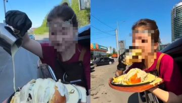Ақтөбеде жарнама түсіру кезінде жол ережесін бұзғандар жазаланды