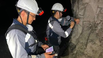 Қазақмыс «Жомарт» кенішінде тау жынысы массивінің жағдайын бақылауға арналған цифрлық мониторинг жүйесін енгізуде