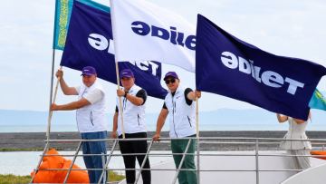 Балқаш пен Алакөлде «Әділет желкені» қайықтар шеруі өтті