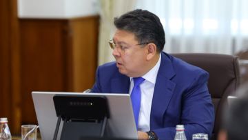 Qanat Bozymbaev EKSJ Ulttyq jobasyn iske asyrý boiynsha negizgi mindetterdi belgiledi