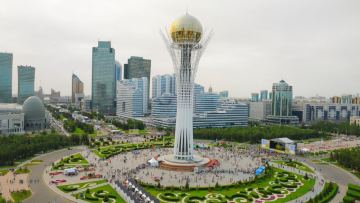 استاناعا ٶزبەكستان, قىرعىزستان, تەجٸكستان پرەزيدەنتتەرٸ كەلەدٸ
