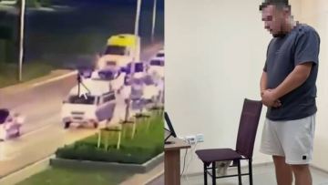 Astanada qoǵamdyq orynda dabyl tapanshasynan oq atqan er adam jaýapqa tartyldy