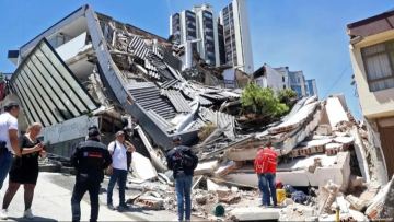 Колумбиядағы жойқын жер сілкінісі: қаза тапқандар саны 169 адамға жетті