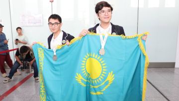 IOI 2026 олимпиадасының жүлдегерлері елге оралды