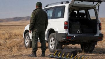 Браконьерлермен күрес: Инспекторларға күдікті көліктерді тоқтатуға арналған құрылғы беріледі