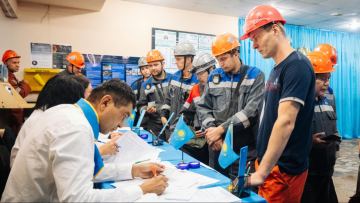 Qarmet металлургиялық комбинатында сайлау учаскелері жұмысын бастады