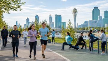 Elimizde sportpen turaqty shuǵyldanatyndar sany artty