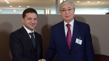 Зеленский Тоқаевқа алғыс айтты