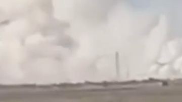 Astana mańynda dala órti videoǵa túsip qaldy
