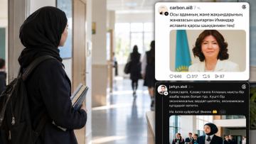 Хиджаб пен қарғыс: министрліктің мәлімдемесін қоғам қалай қабылдады