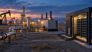 Қазақстанда ілеспе газдан өндірілген электр энергиясы майнингке пайдаланылмақ