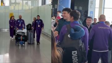 Астанада Азия ойындарының триумфаторлары салтанатты түрде қарсы алынды