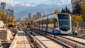 Almatyda LRT qurylysyna bailanysty Abylaihan dańǵylynyń bir bóligi jabylady