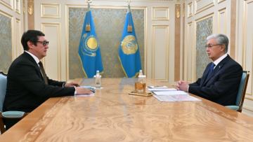 Toqaev Atom energiiasy jónindegi agenttik tóraǵasy Sátqalievti qabyldady