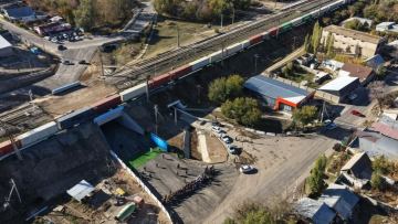 Тұрғындар бес жыл шағымданған: Жамбыл облысында көлік өткелі 923 миллион теңгеге жөнделді