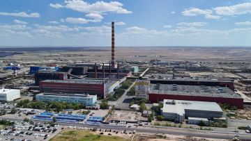 Балқаш мыс балқыту зауытында 16 мың шаршы метрден астам шатыр жаңартылды