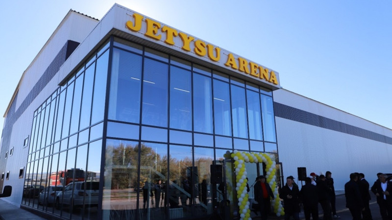 تالدىقورعاندا «Jetysu اrena» مۇز ايدىنى اشىلدى