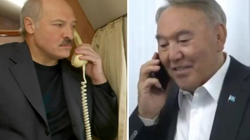 «Pensiiadaǵy adamǵa ermek kerek». Lýkashenko Nazarbaevtyń kóńilin aýlap telefon soqty