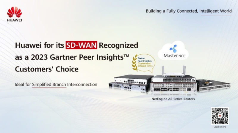 Huawei "Gartner Peer Insights" حالىقارالىق رەيتينگٸدە «كليەنتتەردٸڭ تاڭداۋى» نوميناتسيياسىندا تٶرتٸنشٸ رەت جەڭٸسكە جەتٸپ وتىر