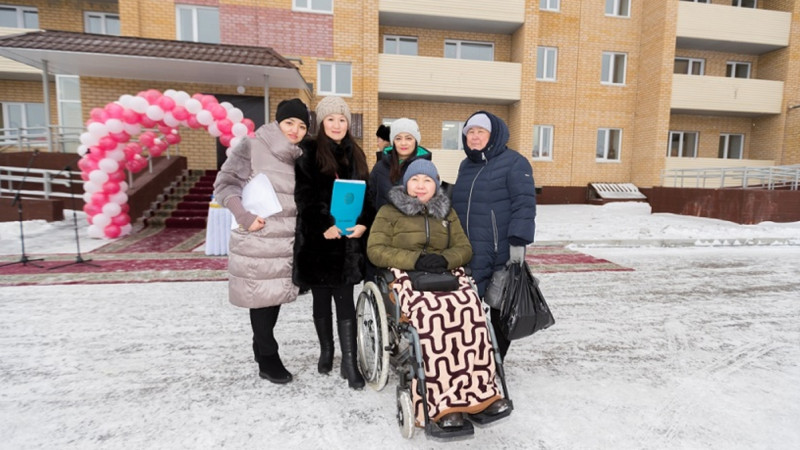 Shyǵysta kópbalaly otbasylar úshin 3 mlrd teńgege 228 páter salynyp, tapsyrylǵan