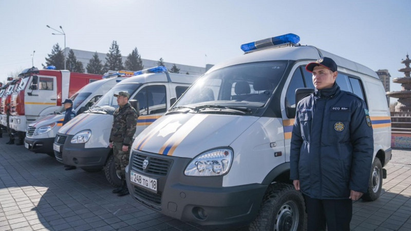 Abai oblysynyń qutqarýshylaryna sý jańa 19 jańa tehnika tapsyryldy