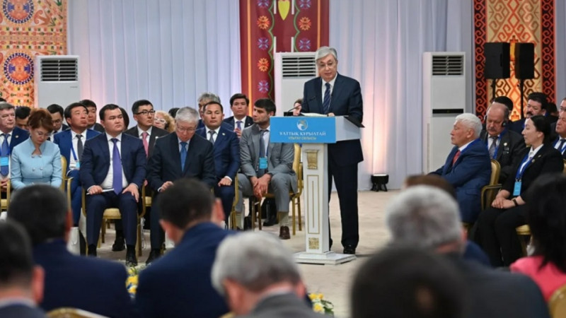 تٷركٸستانداعى قۇرىلتاي ەدٸلەتتٸ قازاقستاننىڭ باعىت-باعدارىن ايقىنداۋى تيٸس – ساراپشى