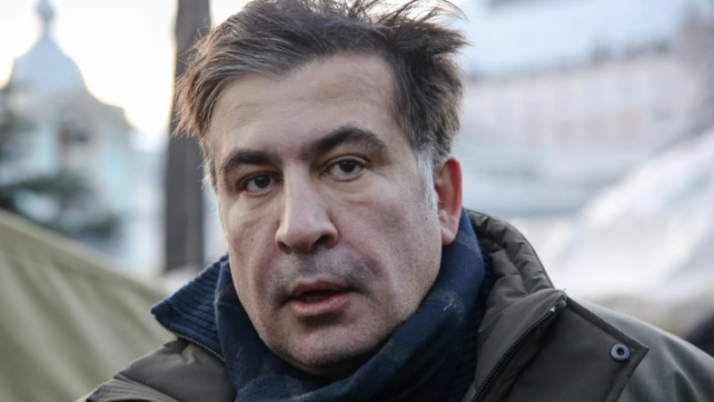 Saakashvili Grýziiaǵa sút ónimderin tasityn kólikpen kirgen