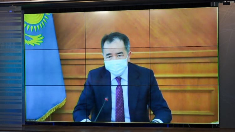 Сағынтаев офлайн оқу форматы кезінде карантиндік талаптар қатаң сақталу керек екенін айтты