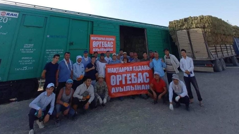 Maqtaaraldyqtar Jańaózenge bir vagon mal azyǵyn jiberdi