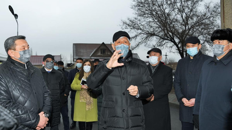 Амандық Баталов Еңбекшіқазақ және Талғар аудандарына жұмыс сапармен барды