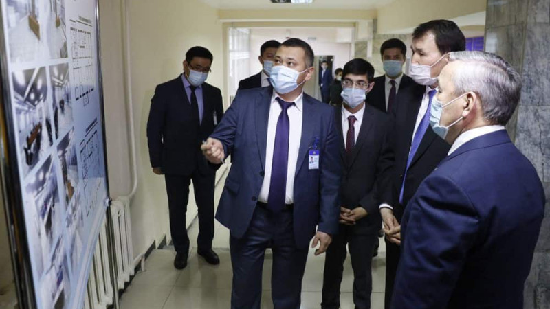 اليك شپەكباەۆ جۇمىس ساپارىمەن الماتى وبلىسىنا كەلدٸ
