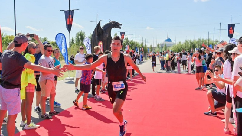 Елордада триатлоннан Ironman Kazakhstan жарысы өтуде