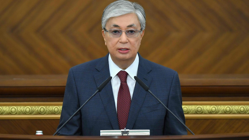 قر پرەزيدەنتٸ قاسىم-جومارت توقاەۆتىڭ جولداۋى