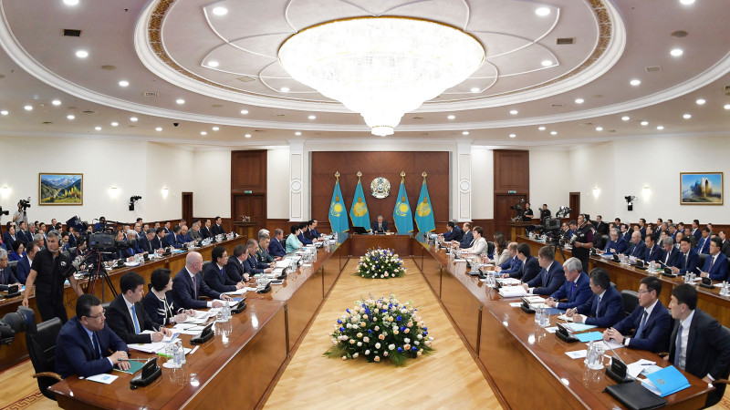 Президенттің қатысуымен Үкіметтің кеңейтілген отырысы өтеді