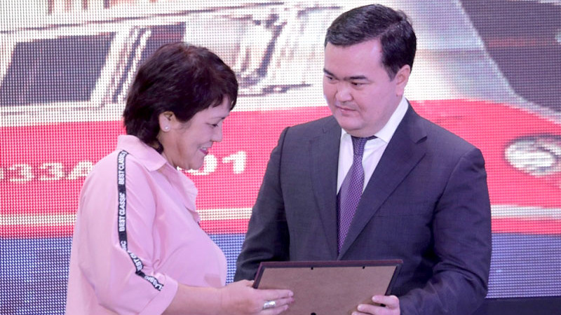 Қарағанды темір жол бөлімшесінің мерейтойы атап өтілді