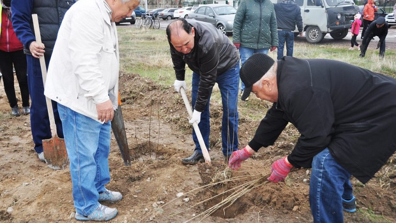 Тұрғындарға серпін берген сенбілік