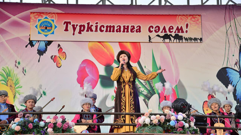 Отырарлықтар Түркістанда өз өнерін көрсетті