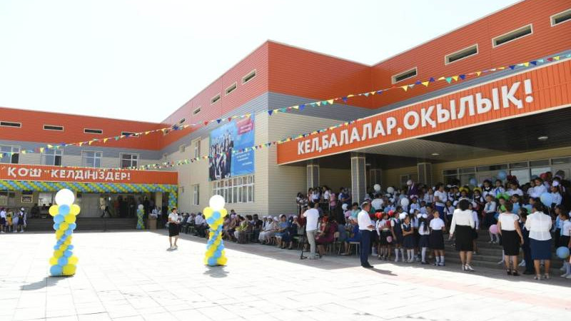 Saryaǵashta eki mektep paidalanýǵa berildi