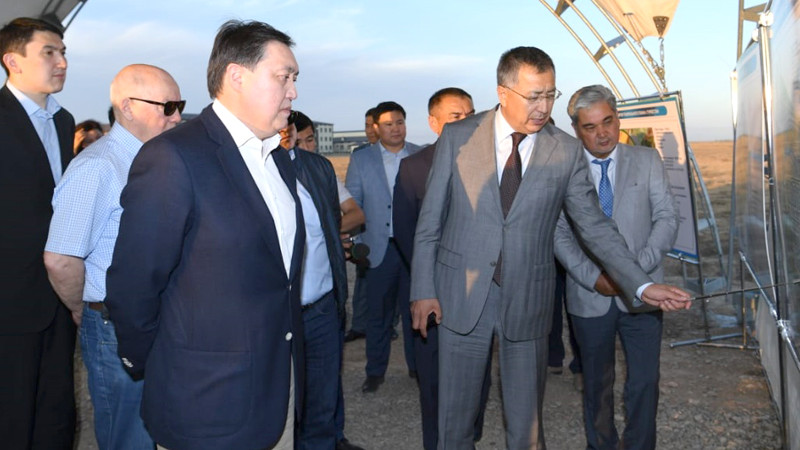 Asqar Mamin jumys saparymen Túrkistan oblysyna keldi