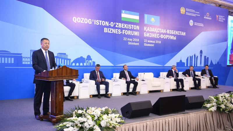 Qazaqstan-Ózbekstan biznes-forýmy ótti