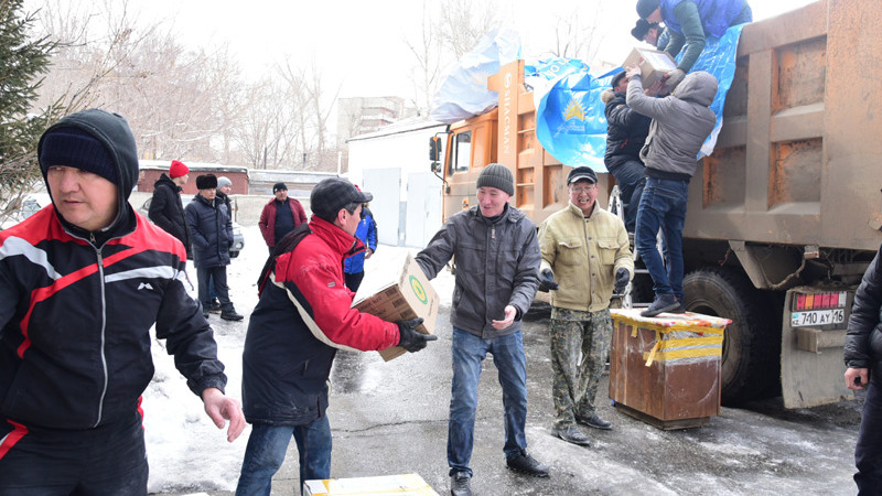 Шығыстағы «нұротандықтар» Аягөзге қайырымдылық көмегін жөнелтті