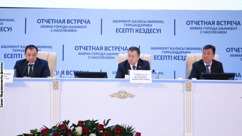 J.Túimebaev: "Shymkentte oblys halqynyń úshten biri turady"