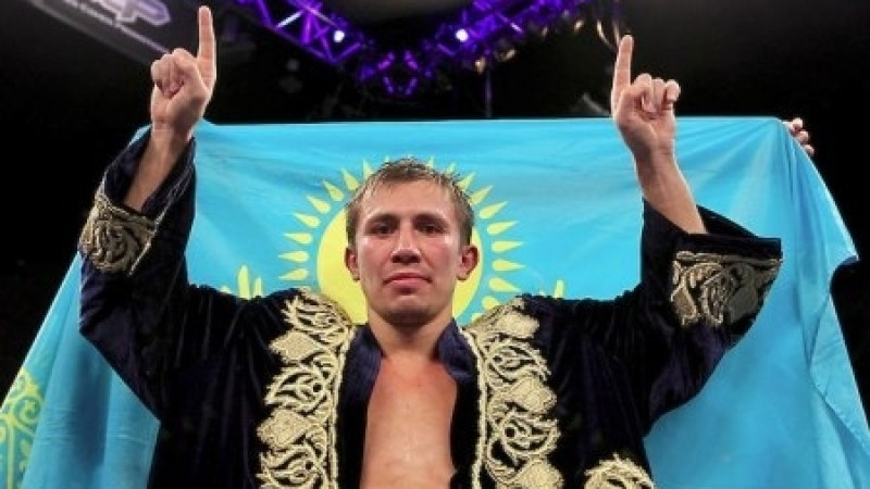 Gennadii Golovkin syrttan tapqan tabysyn elge ákeldi