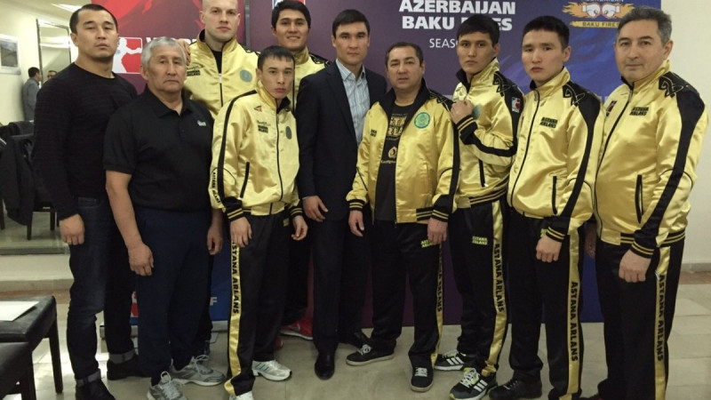 Boksery "Astana Arlans" pobedili "Baký Fairs"