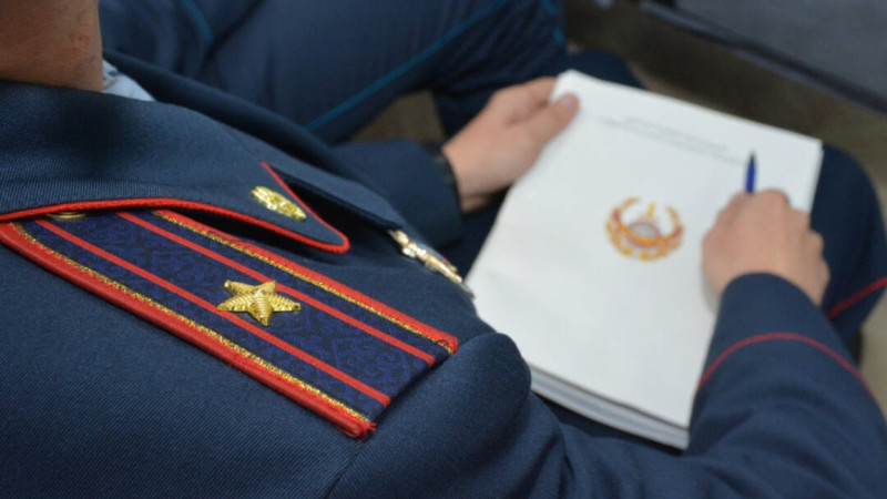 الماتىداعى بالاباقشادا بٷلدٸرشٸندەر قاتارلاسىن اياۋسىز سوققىعا جىققان: پوليتسييا ٸس قوزعادى