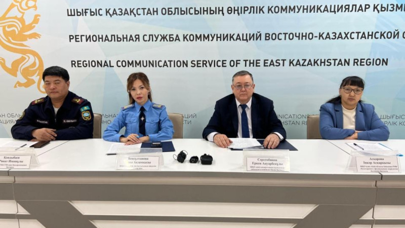 Шығыс Қазақстанда су тасқыны кезеңіне дайындық бойынша брифинг өтті