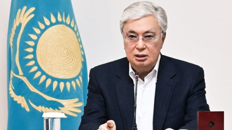 پرەزيدەنت توقاەۆ سۋ تاسقىنىنا بايلانىسى ەلگە ٷندەۋ جولدادى